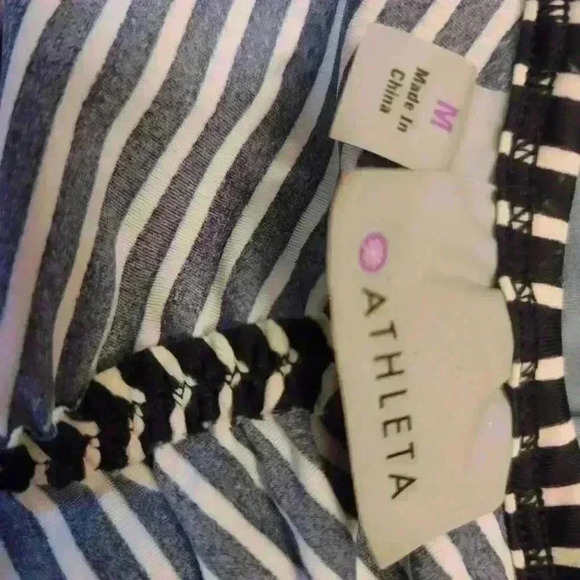 Athleta Striped Shell Top - Picture 7 of 9